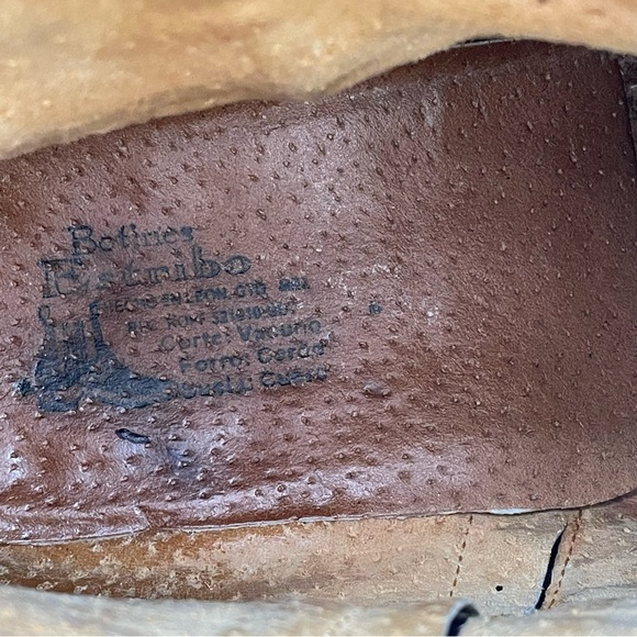 Estribo Men’s Bovine Leather Cowboy Moto Riding Boot | US 7.5 - Picture 10 of 10